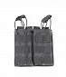 Подсумок без клапана двойной 15*15*3,5, black