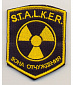 Нашивка на липучке "S.T.A.L.K.E.R." "Зона Отчуждения"