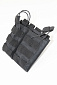 Подсумок без клапана двойной 15*15*3,5, black