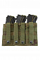 Подсумок без клапана тройной 22*15*3,5, GreenZone