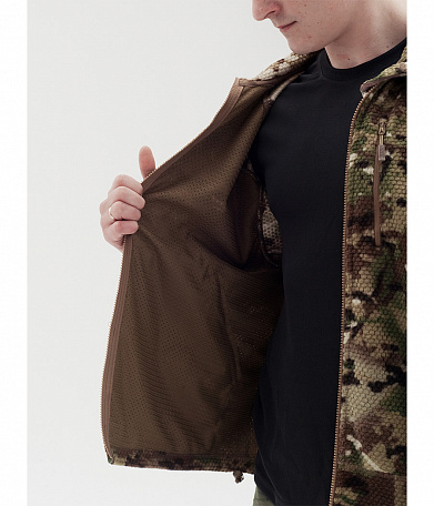 Куртка-кофта "Carbon Jacket", camogrom