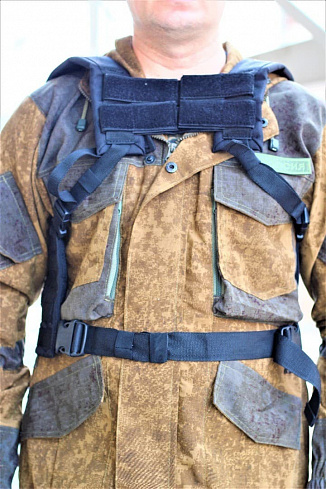 Жилет разгрузочный молли "Ларга" черный